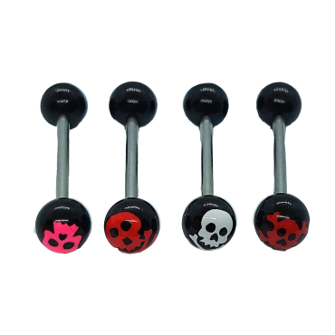 Barbell calaveras