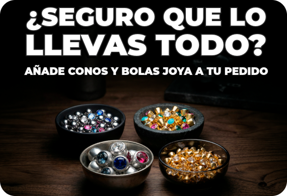 No te olvides de bolas y conos joya